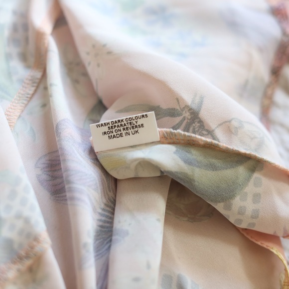 ASOS “Love” Asymmetrical Ruffle Mini Dress NWT - Picture 7 of 7